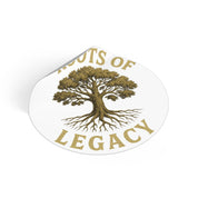 Roots of Legacy™ Vinyl Sticker – Empowerment Tree Decal for Laptops, Water Bottles, Journals & More (Multiple Sizes)