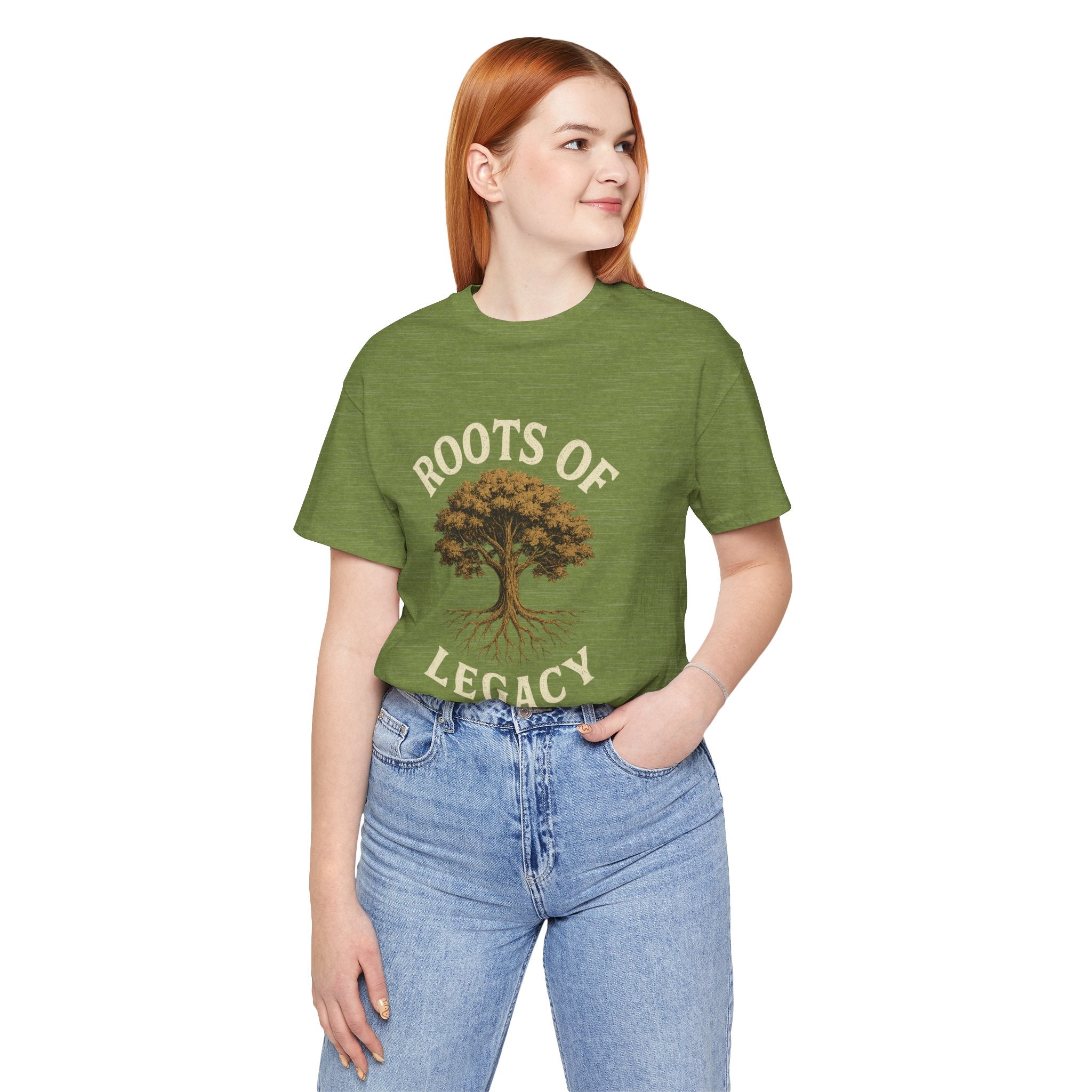 Roots of Legacy™ Tree of Strength T-Shirt – Empowerment Apparel for Purpose-Driven Women