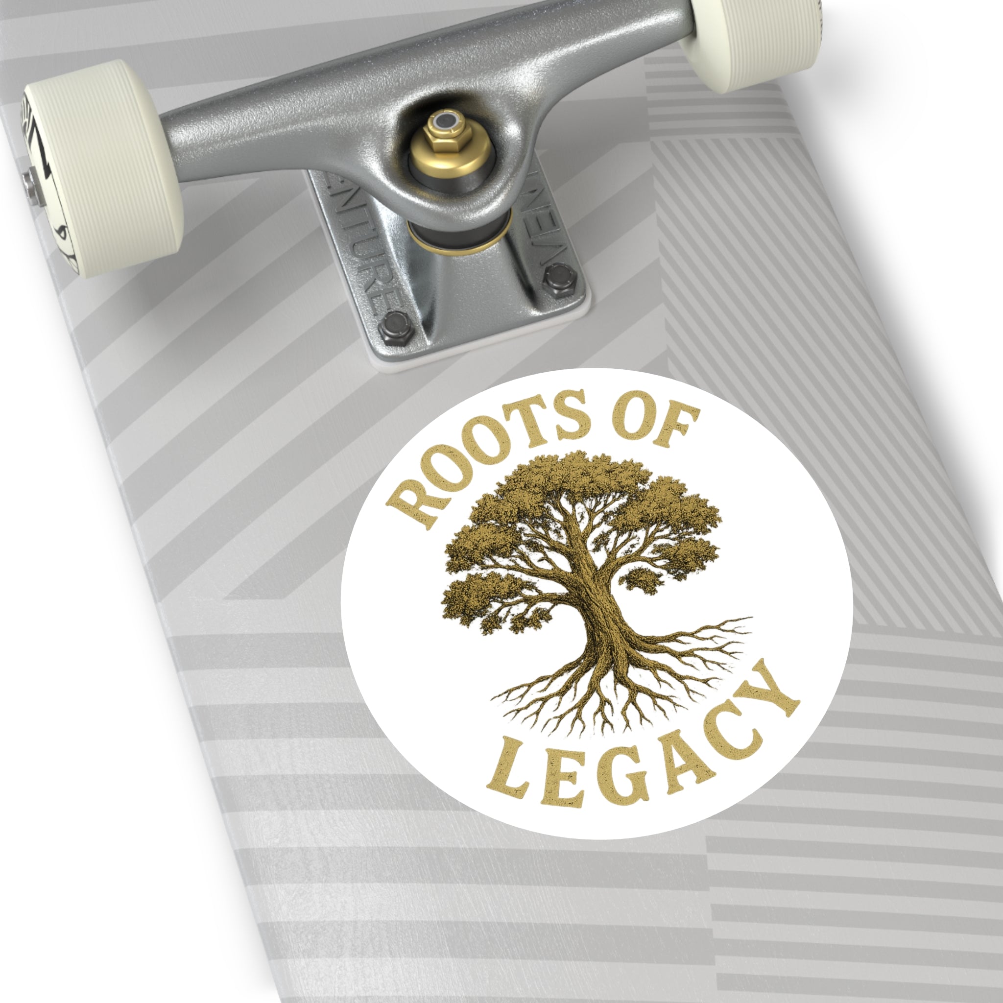 Roots of Legacy™ Vinyl Sticker – Empowerment Tree Decal for Laptops, Water Bottles, Journals & More (Multiple Sizes)