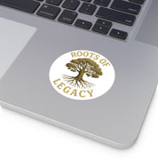 Roots of Legacy™ Vinyl Sticker – Empowerment Tree Decal for Laptops, Water Bottles, Journals & More (Multiple Sizes)