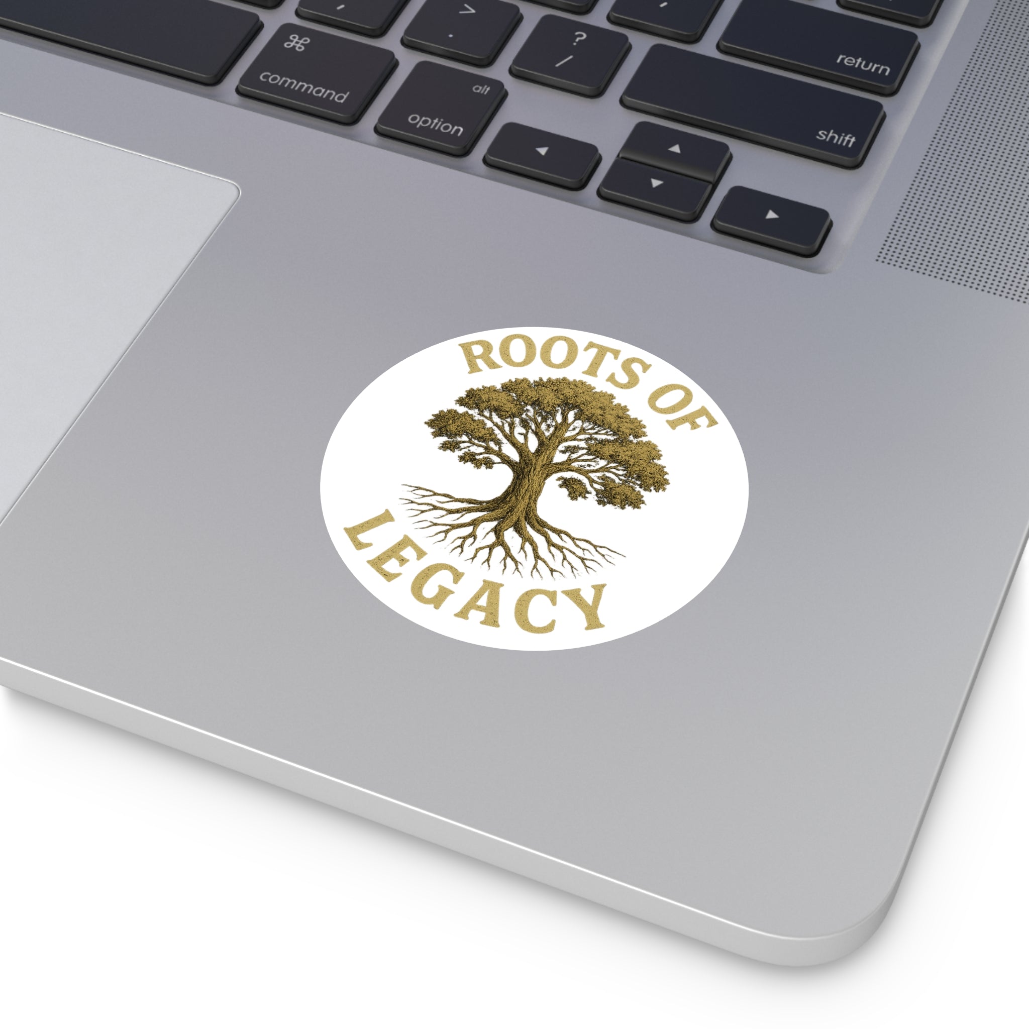 Roots of Legacy™ Vinyl Sticker – Empowerment Tree Decal for Laptops, Water Bottles, Journals & More (Multiple Sizes)