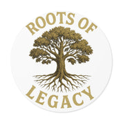 Roots of Legacy™ Vinyl Sticker – Empowerment Tree Decal for Laptops, Water Bottles, Journals & More (Multiple Sizes)