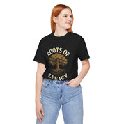 Roots of Legacy™ Tree of Strength T-Shirt – Empowerment Apparel for Purpose-Driven Women
