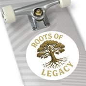 Roots of Legacy™ Vinyl Sticker – Empowerment Tree Decal for Laptops, Water Bottles, Journals & More (Multiple Sizes)
