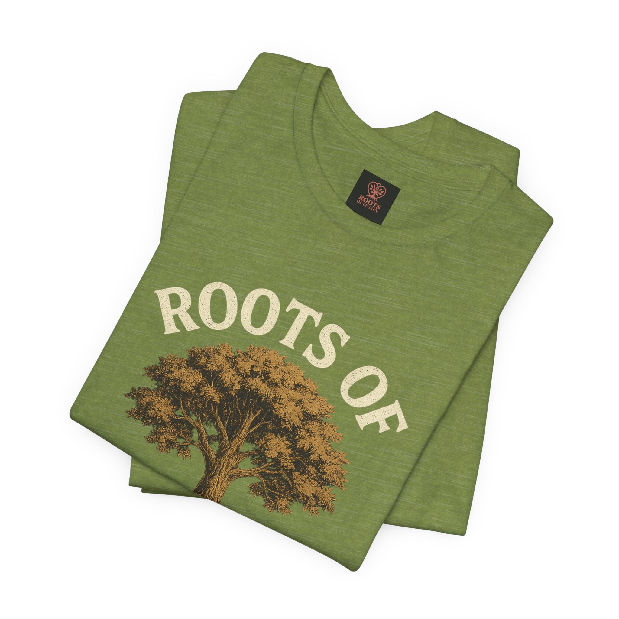 Roots of Legacy™ Tree of Strength T-Shirt – Empowerment Apparel for Purpose-Driven Women