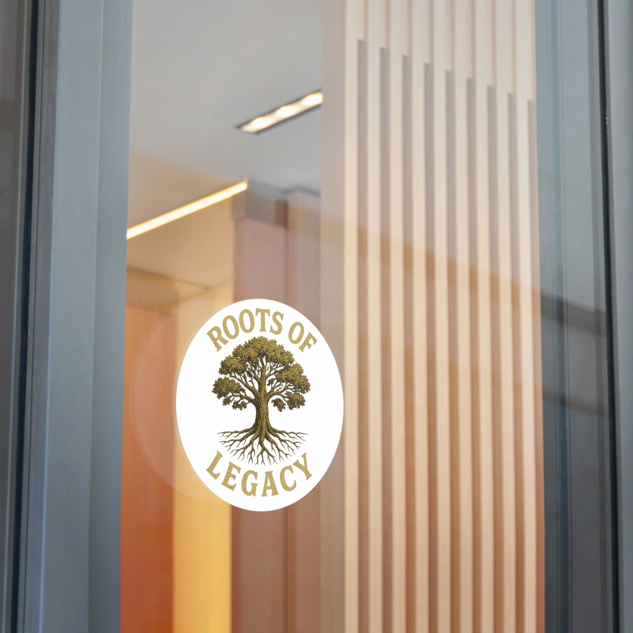 Roots of Legacy™ Vinyl Sticker – Empowerment Tree Decal for Laptops, Water Bottles, Journals & More (Multiple Sizes)