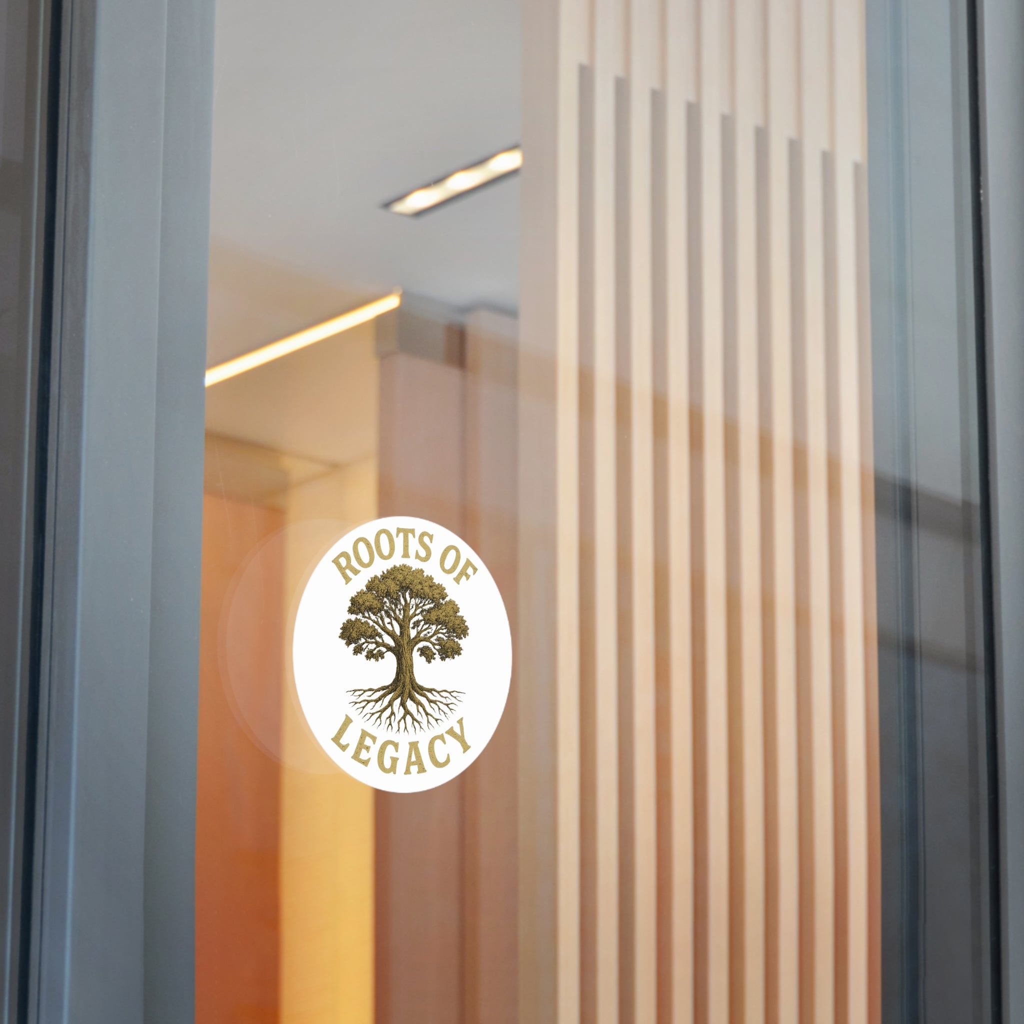 Roots of Legacy™ Vinyl Sticker – Empowerment Tree Decal for Laptops, Water Bottles, Journals & More (Multiple Sizes)