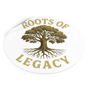 Roots of Legacy™ Vinyl Sticker – Empowerment Tree Decal for Laptops, Water Bottles, Journals & More (Multiple Sizes)