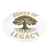 Roots of Legacy™ Vinyl Sticker – Empowerment Tree Decal for Laptops, Water Bottles, Journals & More (Multiple Sizes)